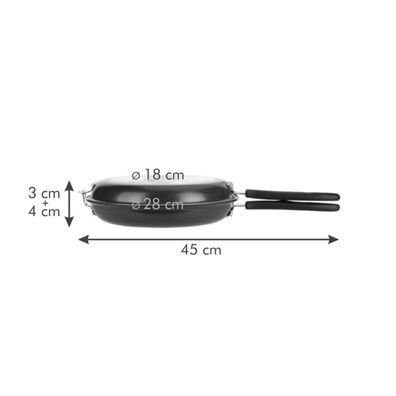 Obojstranná panvica PRESTO ø 26 cm