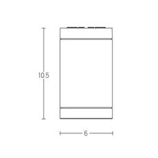 Zambelis E220 - Vonkajšie bodové svietidlo 1xGU10/7W/230V IP54 biela