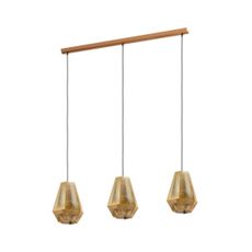 Eglo 43228 - Luster na lanku CHIAVICA 3xE27/28W/230V