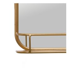 Nástenné zrkadlo s poličkou 55,5x28,5 cm – Ixia