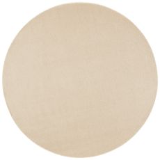 Hanse Home Collection koberce Kusový koberec Nasty 101152 Creme kruh - 133x133 (priemer) kruh cm