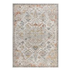 Krémovobiely vnútorný a vonkajší koberec 80x150 cm Samara – Universal
