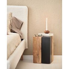 Odkladací stolík z teakového dreva Kave Home Ognak