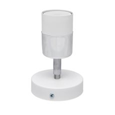 LED Nástenné bodové svietidlo TUBSSON 1xGU10/4,8W/230V biela/lesklý chróm