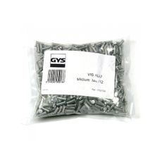 Hliníkové skrutky so silikónom GYS M4 12mm - 1000 ks