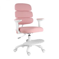 Detská rastúca stolička Neoseat KIDDY THREE — látka, ružová