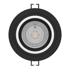 Eglo 900764 - LED RGBW Stmievateľné podhľadové svietidlo CAROSSO-Z 4,7W/230V čierna