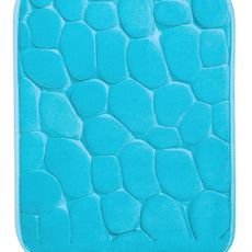 BO-MA Protišmyková kúpeľňová predložka 3D 0133 tyrkys - 50x40 cm