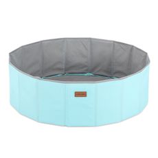 Detský suchý bazén s loptičkami pr. 80 cm modro-sivý