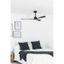 FARO 33761WT - Stropný ventilátor AMELIA L čierna pr.132 cm WT + diaľkové ovládanie