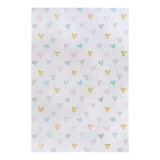 Biely detský koberec 160x235 cm Hearts – Hanse Home