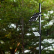 LED solárny reflektor so senzorom LED/30W/6,4V 4000K