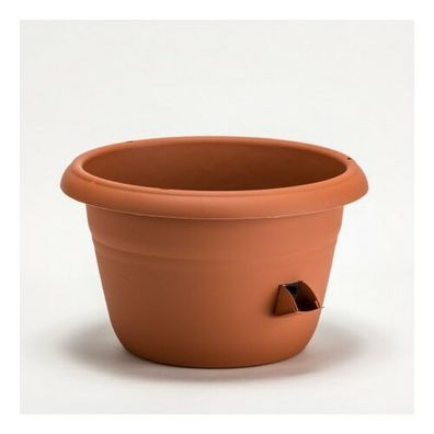 Samozavlažovacia žardina Siesta, oranžová, Plastia, pr. 25 cm