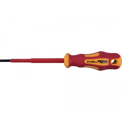 Skrutkovač elektrikársky, (-)4x100mm, VDE, CrV