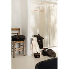 Látkový dekoratívny úložný box s vekom - Mioli Decor
