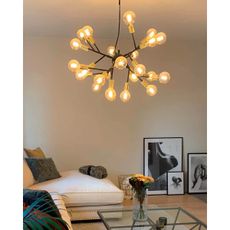 ByRydens 4200460-4002 - Luster na lanku HEROES 24xE27/5W/230V