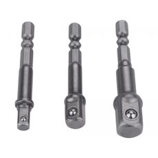 Adaptéry do vrtačky, 1/4"-3/8"-1/2"