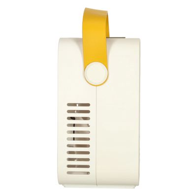 Ventilátor klimatizácie zvlhčovač strieborný