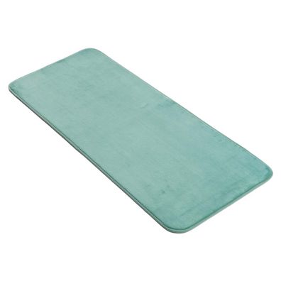 Tyrkysovomodrá kúpeľňová predložka 50x120 cm Vitamine – douceur d'intérieur