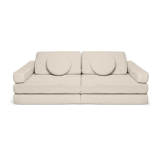 SHAPPY Veľký multifunkčný skladací bunker z menčestra SOFA PURE Zvoľte farbu: Krémová