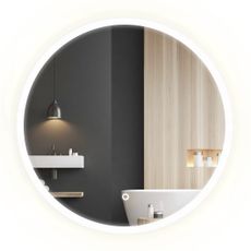 Tutumi Kulaté dotykové zrcadlo s LED osvětlením Simple 70 cm