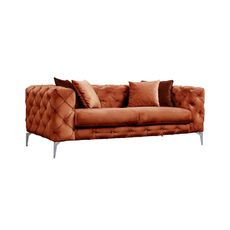 Luxusná dvojmiestna pohovka ComoDeluxe - oranžová