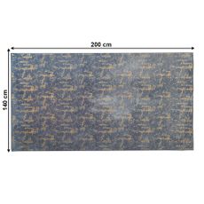 KONDELA Moronis Typ 3 koberec 140x200 cm sivá