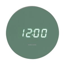 Digitálny budík ø 9 cm Spry Round – Karlsson
