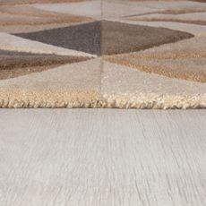 Flair Rugs , Kusový koberec Illusion Reverie Natural, 160x230, hnedá, detská izba