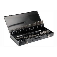 Souprava závitníků 56ks, M3, M4, M5, M6, M8, M10, M12