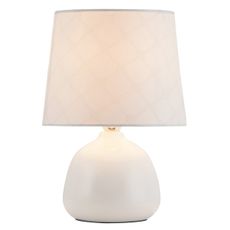 Rabalux 4379 - Stolná lampa ELLIE E14/40W biela