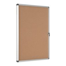 Korková informačná vitrína, 720 x 980 mm