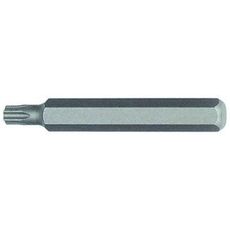 Šesťhranný bitový nástavec TORX, 10 mm - T60, L = 75 mm - LIB7560
