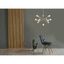 Klausen 109000 - Luster na tyči COMET 12xE27/11W/230V lesklý chróm/zlatá