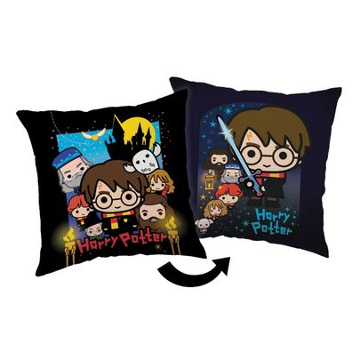 Jerry Fabrics Vankúšik Harry Potter Friends, 40 x 40 cm