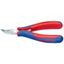 Zahnuté polkruhové kliešte 115 mm Knipex pre elektroniku - 3542115