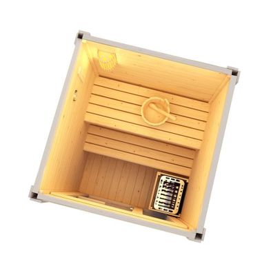 Vonkajšia sauna HELSINKI pre 2-3 osoby, 165x175x218,9 cm