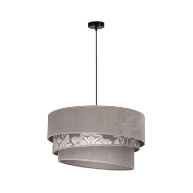 Duolla - Luster na lanku TRIO 1xE27/40W/230V pr. 45 cm šedá