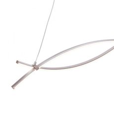 JUST LIGHT. 15382-55 - LED Luster na lanku MAJA 2xLED/8,4W/230V chróm