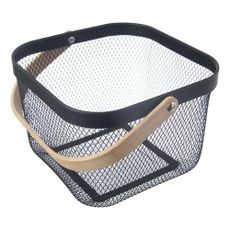 Drôtený kovový košík 24,5x24,5x30 cm Radka – Orion