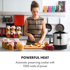 Klarstein Biggie Eco, zavárací hrniec a dávkovač nápojov, 9 l, 1000 W, 30 – 100 °C, výčapný kohútik