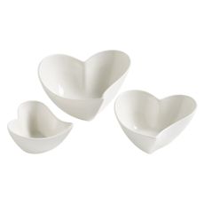 Biela porcelánová servírovacia súprava 3 ks Amore – Maxwell & Williams