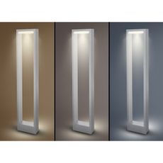 Brilagi - LED Vonkajšia lampa RAGUSA LED/7W/230V 3000/4000/6000K biela IP54 80 cm