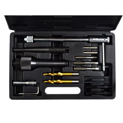 Súprava na demontáž a opravu závitov žhaviacich sviečok, 8-10 mm, Geko G02794
