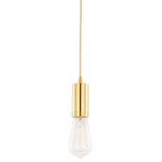 ITALUX DS-M-038 GOLD - Luster na lanku MODERNA 1xE27/60W/230V zlatá