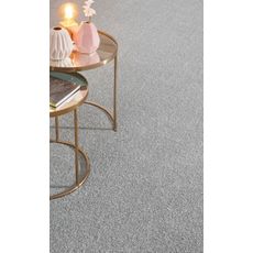 Lano , Metrážny koberec Bloom 860, na mieru, šíře 4m,5m, šedá, ab (mriežka), chodba / predsieň