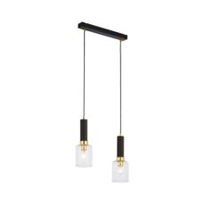 Jupiter 1865 - TU2 - Luster na lanku TULUZA 2xE27/60W/230V zlatá