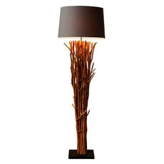 Estila Dizajnová luxusná stojaca lampa Euphoria 175cm hnedá