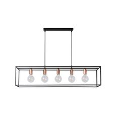 Lucide 08424/05/30 - Závesné svietidlo ARTHUR 5xE27/60W/230V