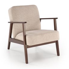 Relaxačné retro kreslo Klokov - béžová - výstavný kus